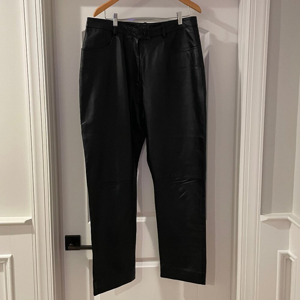 harve bernard Leather Pants